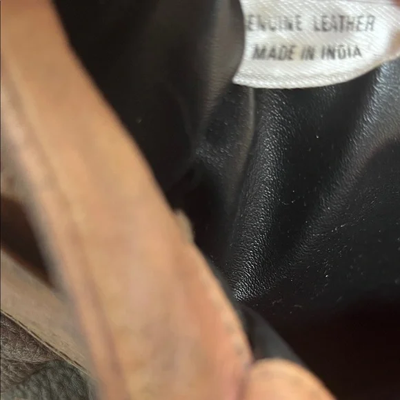 Vintage 1970’s Painted Leather Handbag - Picture 6 of 6